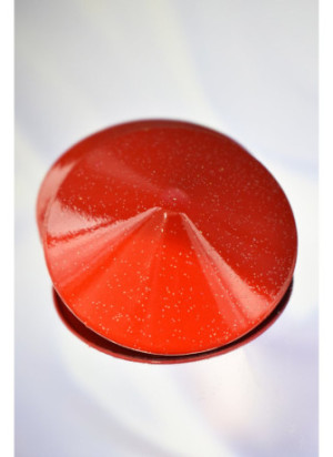 Nipple Métal rouge Cache tétons cône - 202000104